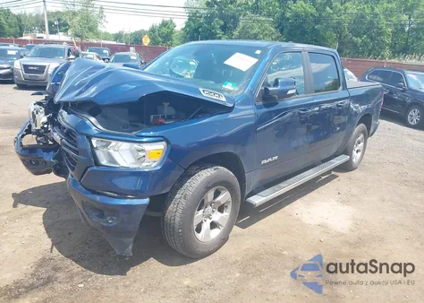 2019 Ram 1500 Big Horn/Lone Star from USA, damaged, VIN 1C6SRFFT3KN690004